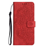 Mandala Embossed Flip Leather Phone Case, For iPhone 12 mini, For iPhone 12 / 12 Pro, For iPhone 12 Pro Max, For iPhone 11